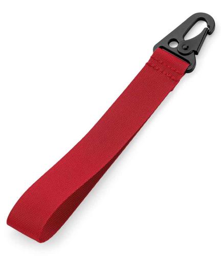 BagBase Brandable Key Clip - RED - ONE